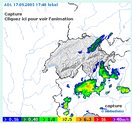 Meteo Suisse radar